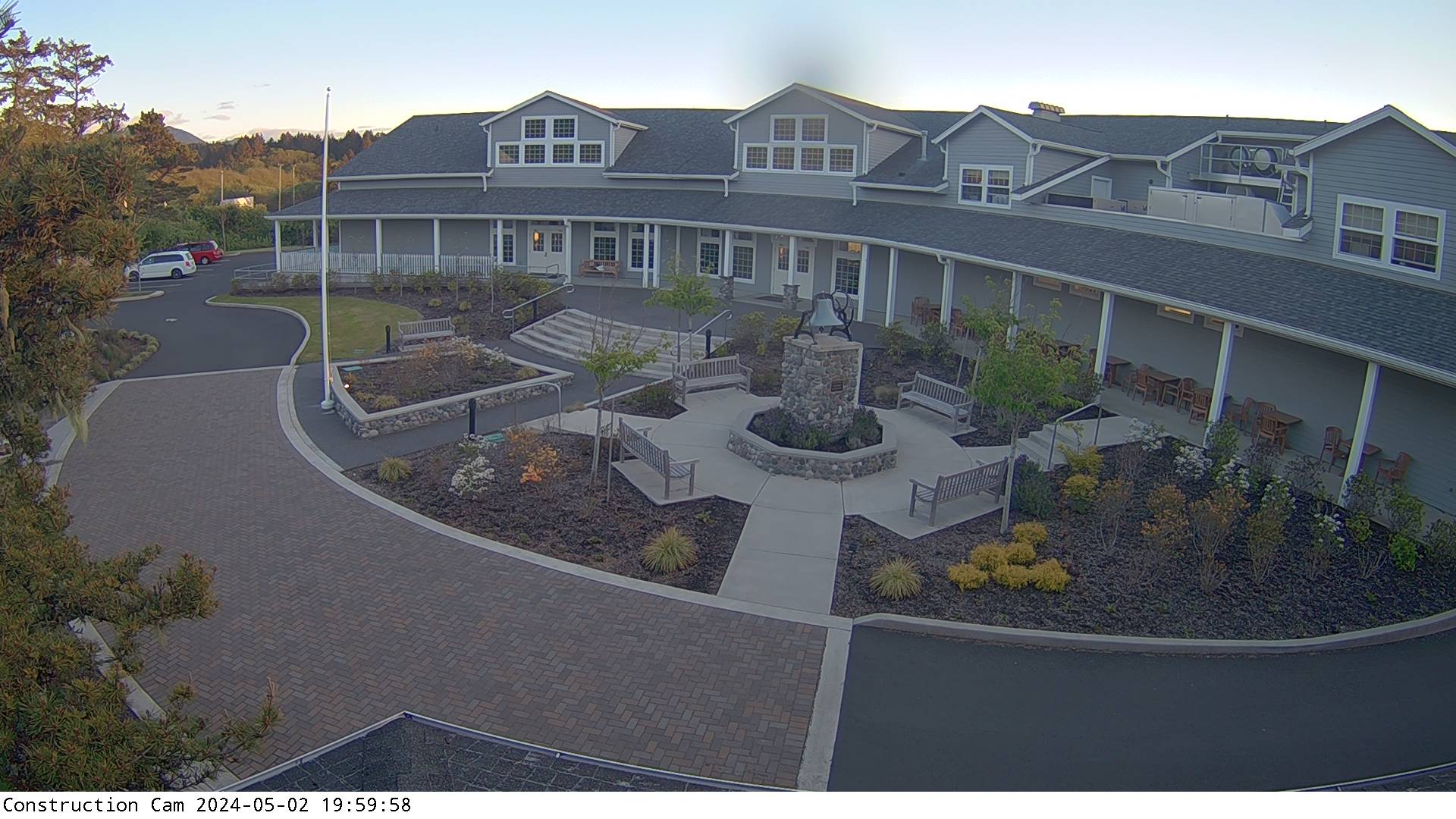 USA Guesthouse on the Pacific coast live camera